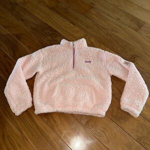 Hurley Light Pink Kids Fleece Pullover